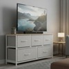 Cozy Tall Dresser with Sturdy Metal Frame 4/5-Drawer Fabric Dresser, Storage Organizer for Living Room, Closets and Bedroom - 2 of 4