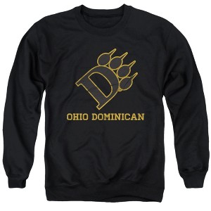 Ohio Dominican University Official Distressed Primary Logo Adult Crewneck Sweatshirt - 1 of 4
