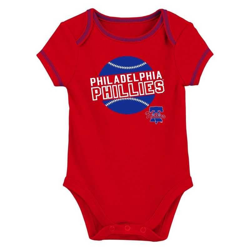 MLB Philadelphia Phillies Infant Boys&#39; Layette Set, 2 of 5