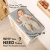 KeaBabies 2pk Soothe Changing Pad Covers for Girl, Boy, Organic Soft Cotton Contoured Diaper Changing Table Pad Covers - 2 of 4