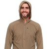 Minus33 Merino Wool Micro Weight - Men's Wool 1/4 Zip Sun Hoodie Woolverino - 4 of 4