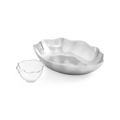 Portmeirion Sophie Conran Floret Alloy Chip & Dip - 14.75 : Target