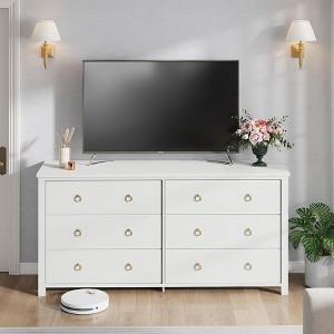 Acekool Dresser, Modern Storage Chest for Bedroom, Nursery, Closet, Hallway, Smooth Slides - 1 of 4