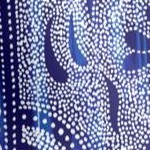 navy batik patchwork