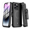 MyBat Pro Maverick Series MagSafe Case w/ Holster and Tempered Glass for Apple iPhone 14 Pro Max (6.7) - 2 of 4