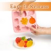JDICTION 2 Pcs Halloween Pumpkin Silicone Molds, Fall Maple Leaf & Acorn Chocolate Molds for DIY Cake, Candy, Jelly, Wax, Ice - 4 of 4