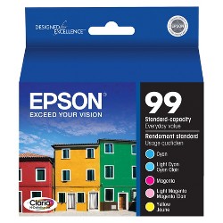 Epson 69 4pk Combo Ink Cartridges - Black Cyan Magenta Yellow 