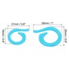 Unique Bargains Plastic Spiral Locking Crochet Stitch Markers for Sewing DIY Craft - 2 of 4