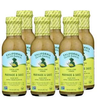 California Olive Ranch Chile Lime Verde Marinade & Sauce - Case of 6/10 oz