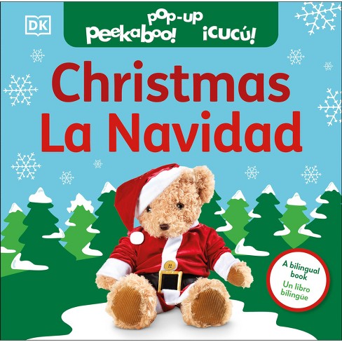 Bilingual Pop-Up Peekaboo! Christmas / La Navidad - by  DK (Board Book) - image 1 of 1