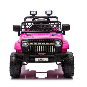 12V Ride On Car for Kids Electric Vehicle Toddles Battery Powered Truck Car Toy with Remote Control - 1 of 4