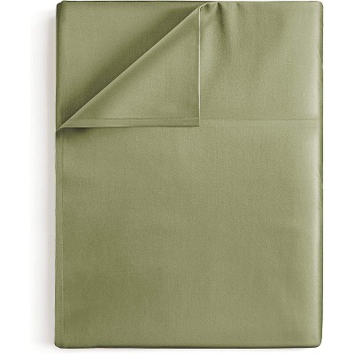 Queen Forest Green Ultra-soft Double Brushed Fitted Sheet By Bare Home ...