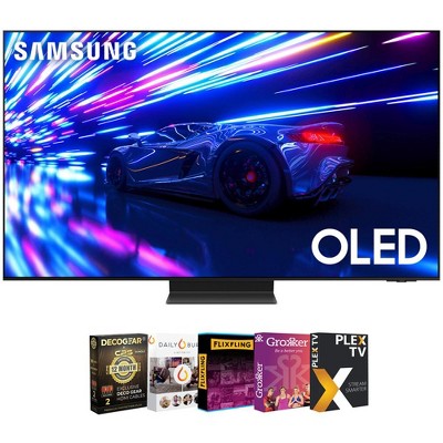 Samsung S95D 55" HDR OLED Smart TV (2024) +12 Month Protection and Movies Streaming Pack