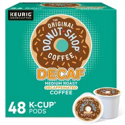 The Original Donut Shop Decaf Medium Roast Keurig K-Cup Coffee Pods - 48ct