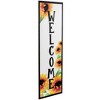 Northlight Sunflower Welcome Metal Wall Sign - 23" - 3 of 4