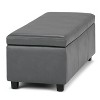 NicBex 48.4" Storage Bench Rectangle Storage Ottoman for Bedroom, Living Room - 3 of 4
