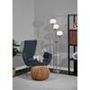 Bianca Shelf Floor Lamp Brushed Steel - Adesso: Modern Design, 3-Way Pull Chain, ETL Listed - 2 of 4