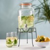 Kilner 2.1 Gallon Drink Dispenser, Large Glass Beverage Jar with Stainless Steel Tap - 3 of 4