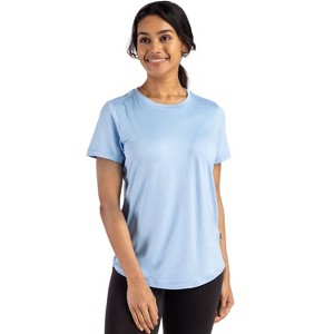 Cutter & Buck Coastline Epic Comfort Recycled Womens Short Sleeve Tee - 1 of 2