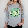 Simply Sage Market Women's Graphic Sweatshirt Lucky With Clover - 2 of 4