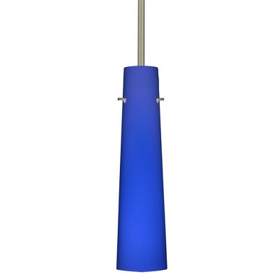 Besa Lighting Camino 1 - Light Pendant in  Satin Nickel