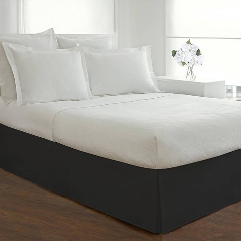 Twin Extra Long Classic Tailored Bed, Black King Size Bed Skirt