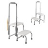 Step Stool with Handle and Non Skid Rubber Platform, Lightweight and Sturdy Stool for Seniors, Adults and Children, Adjustable Height Handrail - 4 of 4