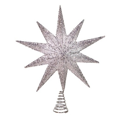 Kurt Adler 18" Silver Bethlehem Star Treetop