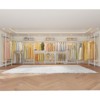 Timate F4 Wall Mounted Clothes Rack Industrial Pipe Clothing Rack , Expandable Garment Rack Heavy Duty Wardrobe Closet, Adjustable Closet - 4 of 4