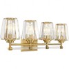 Savoy House Garnet 4 - Light Vanity in  Warm Brass - 2 of 3