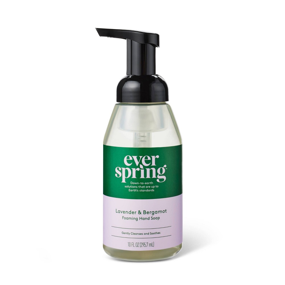 Photos - Shower Gel Everspring Lavender & Bergamot Foaming Hand Soap - 10 fl oz - ™ 