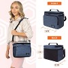OPUX Insulated Lunch Box Men Women, Large Soft Cooler Bag Work School Picnic, Leakproof Tote Shoulder Strap Kid Adult - 2 of 4