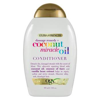 OGX Extra Strength Damage Remedy + Coconut Miracle Oil Conditioner for Dry, Frizzy Hair - 13 fl oz