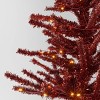 3' Sparse Tinsel Tree Red - Wondershop™ - 4 of 4