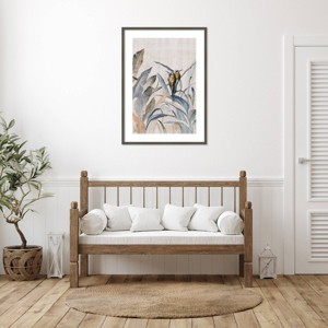 Amanti Art Birds in Foliage by Jacob Q Wood Framed Wall Art Print - 1 of 4