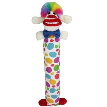 Multipet Loofa Clown Dog Toy