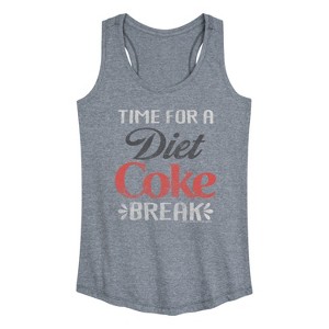 Women's - Coca-Cola - Diet Coke Break Graphic Racerback Tank - 1 of 4
