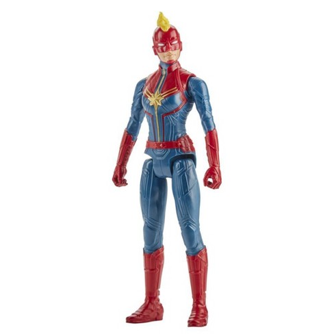 Marvel Avengers Titan Hero Series Captain Marvel Action Figure, 12