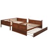 Full Over Full Bunk Bed with Twin Size Trundle for Bedroom - 4 of 4