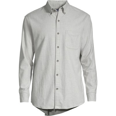 Lands' End Men's Traditional Fit Flagship Flannel Shirt - 2x Large ...