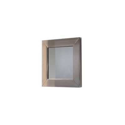 ALFI New Generation Square Mirror with Stainless Steel Frame
