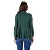 Womens Bell Sleeve Flared Open Front Cardigan - 24seven Comfort Apparel™ - 3 of 4