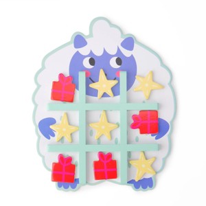 Wood Tic Tac Toe Yeti - Bullseye's Playground™ - 1 of 3