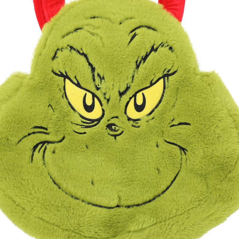 The Grinch 3D Plush Tote Bag With Drop Handle, 2 of 6