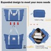 Lyngins 4-Piece Luggage Set – 20" Carry on Luggage, 28" Expandable Spinner Suitcase, Travel Duffel Bag, Toiletry Bag, ABS Lightweight, 3-Digit Lock - 3 of 4