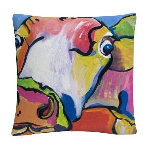 Pat Saunders 16 X 16 Decorative Throw Pillow by Trademark Fine Art - 1 of 4