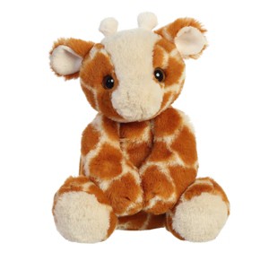 Aurora Medium Gio Giraffe Flopsie Adorable Stuffed Animal Orange 12" - 1 of 4