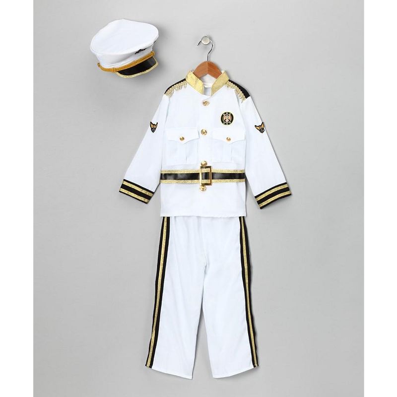 Dress Up America Navy Admiral Costume - Ship Captain Uniform For Kids, 2 of 4