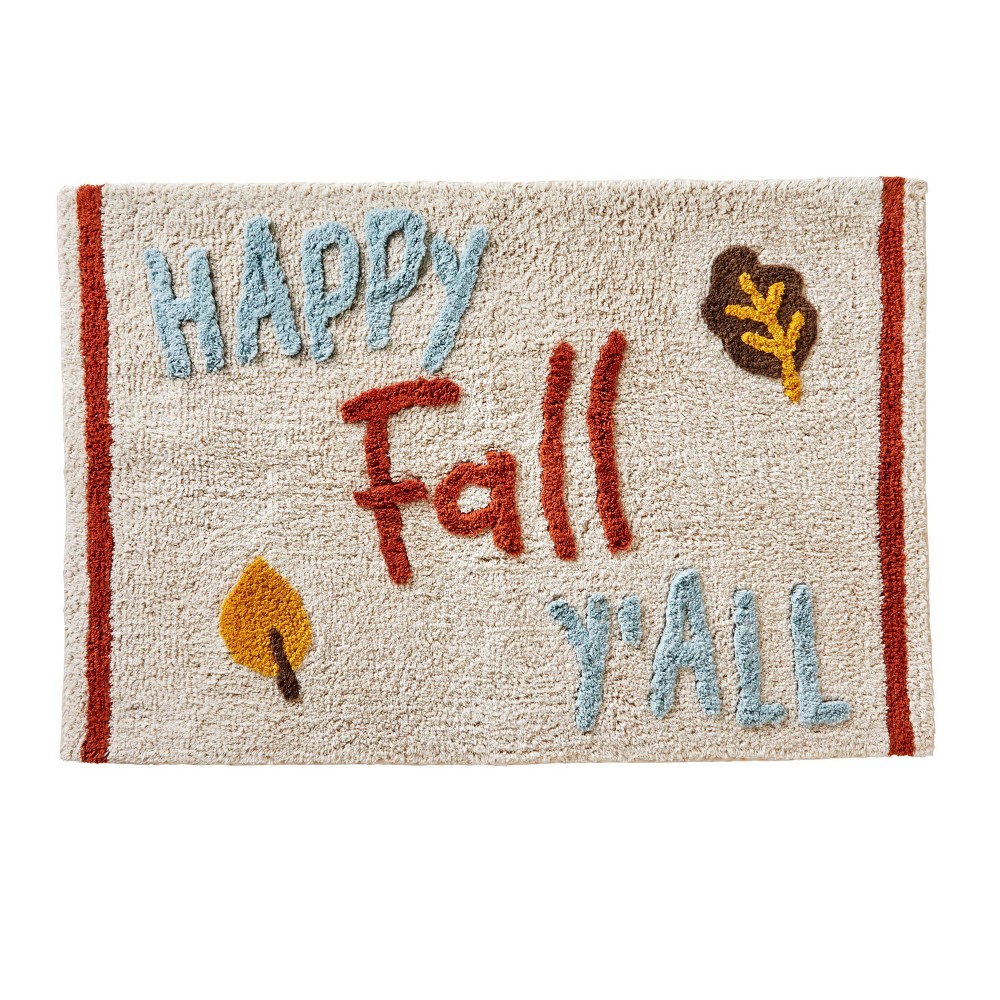 Photos - Bath Mat Happy Fall Y'all Rug - SKL Home