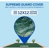 Swimline Hydrotools Supreme Guard Heavy Duty Winter Pool Cover for 20x36 Ft Inground Swimming Pools, Rectangular Design, Green/Black - 4 of 4